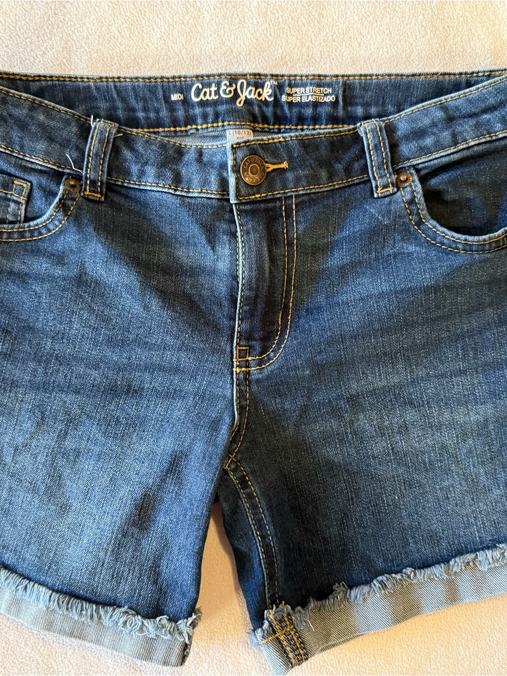 Cat & Jack Kids Blue Denim Shorts